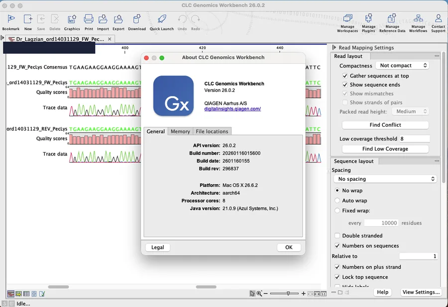 CLC Genomics Workbench